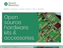 Tablet Screenshot of groundelectronics.com